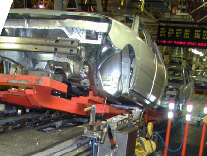 滾輪導軌在汽車自動生產(chǎn)線上的應用 滾輪導軌在汽車自動生產(chǎn)線上的應用