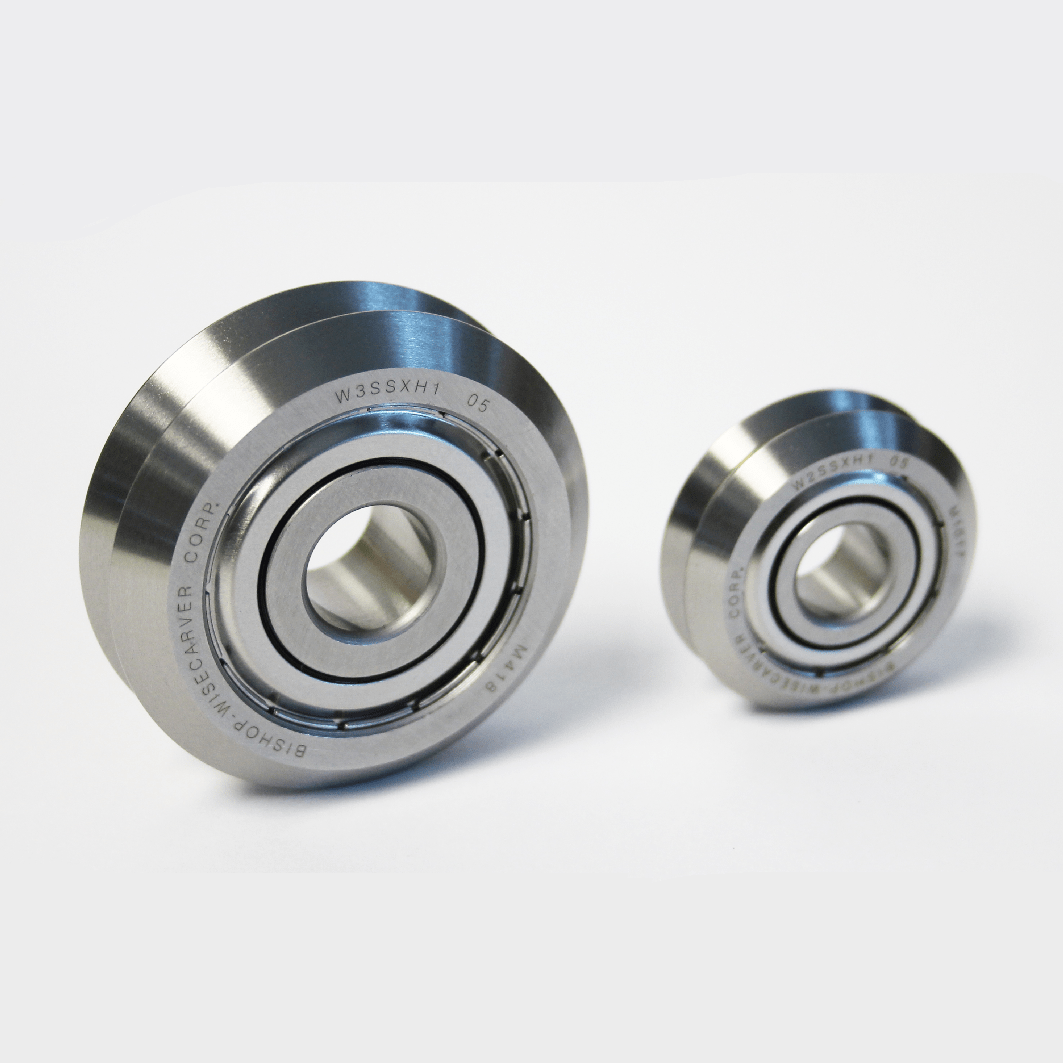 V型滾輪及滾輪導(dǎo)軌的特征 V型滾輪及滾輪導(dǎo)軌的特征